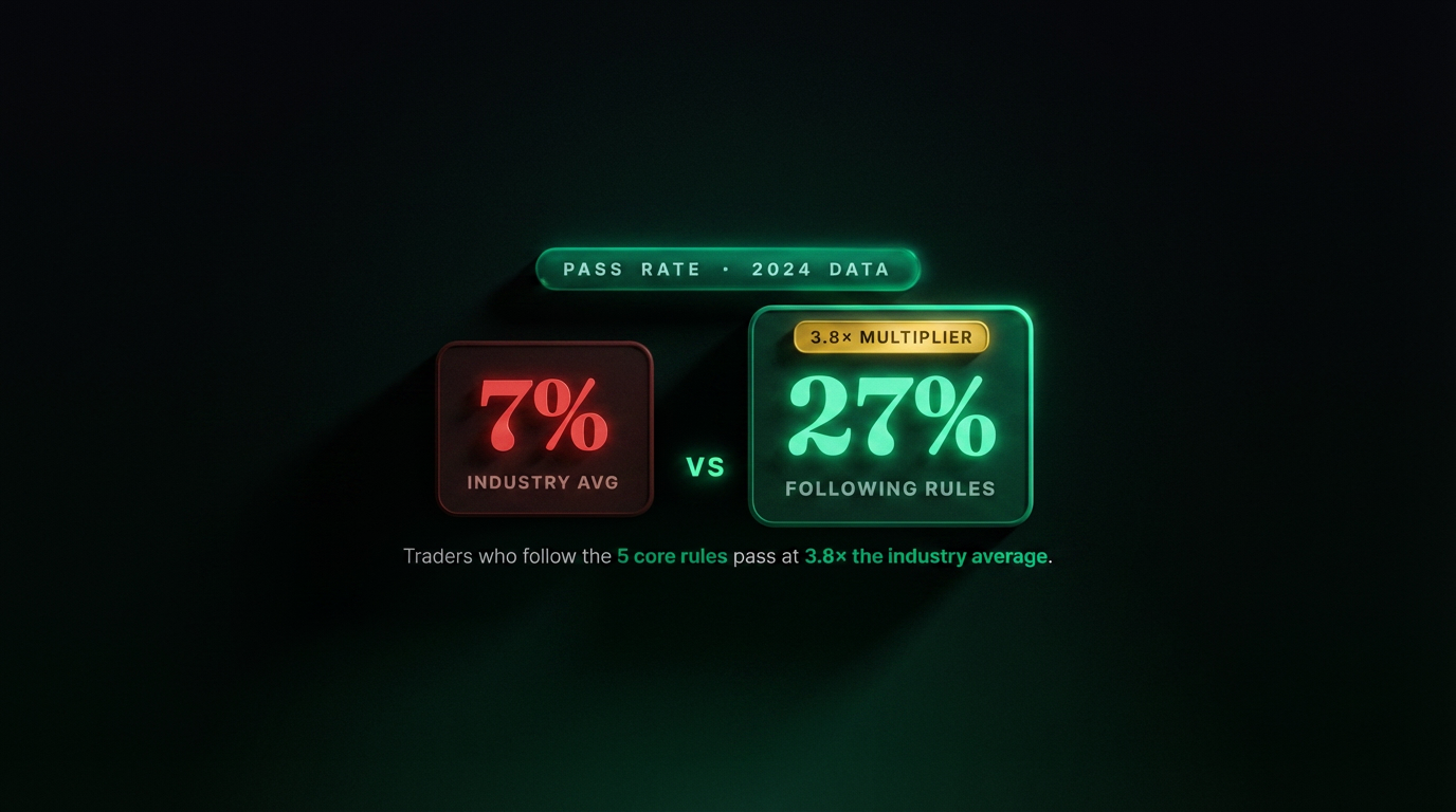 Estatística de pass rate — menos de 10% aprovados na primeira tentativa, distribuição de falhas por fase